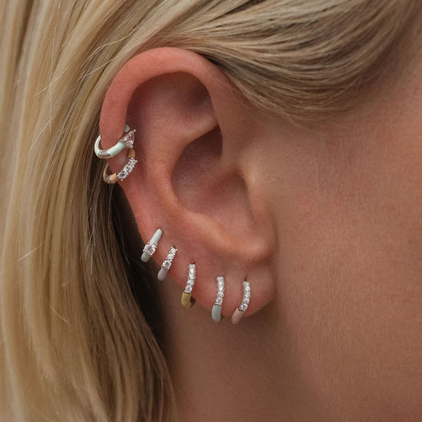 Burton enamel sherbet 6-piece earring set