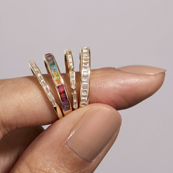 Mase baguette ring