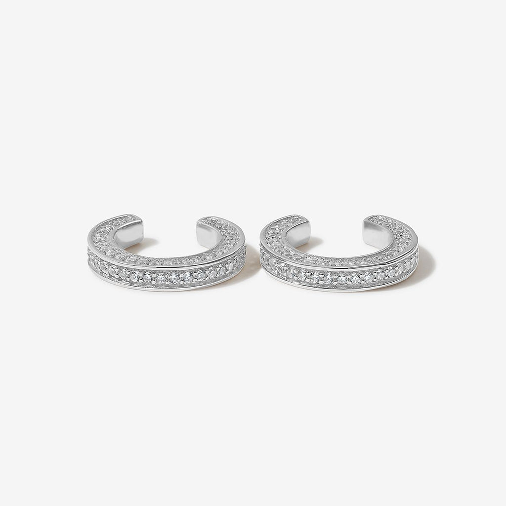 Agatha pavé ear cuffs