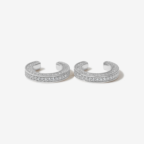 Agatha pavé ear cuffs