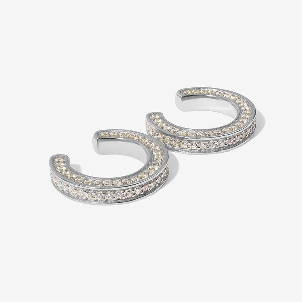 Agatha pavé ear cuffs