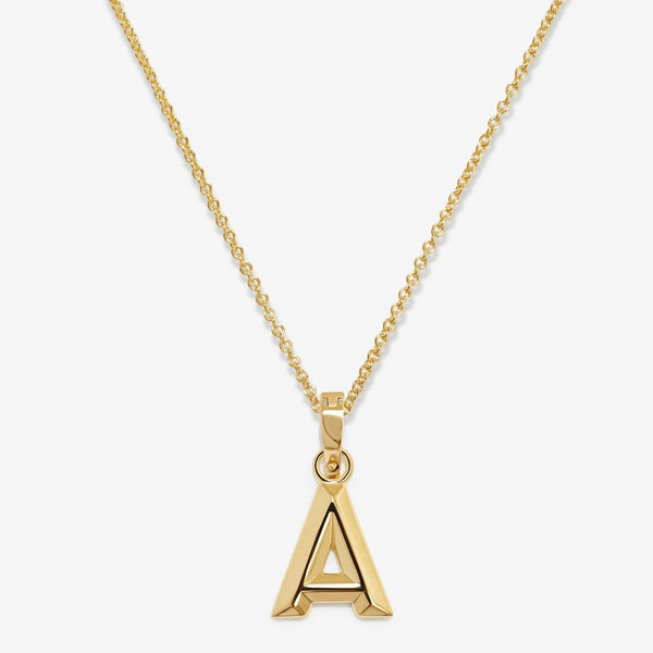 Alpha alphabet charm