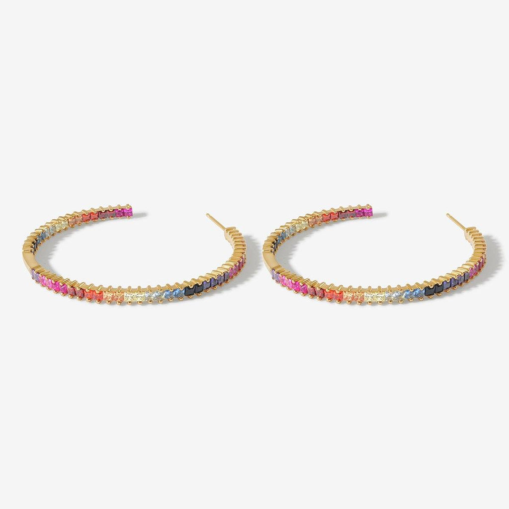 Alton hoop earrings