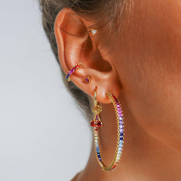 Alton hoop earrings