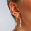 Alton hoop earrings