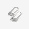 Andy safety pin earrings