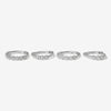 Bleet huggie earring set