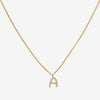 Bobbi alphabet necklace
