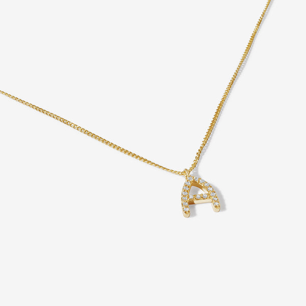 Bobbi alphabet necklace