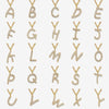 Bobbi alphabet necklace