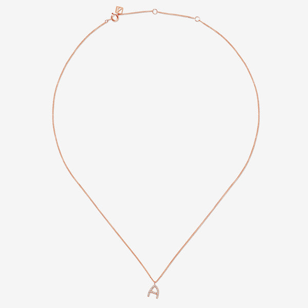 Bobbi alphabet necklace
