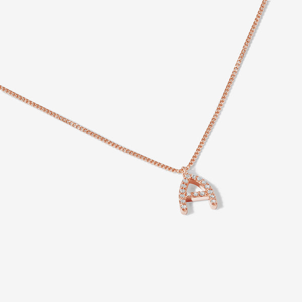 Bobbi alphabet necklace