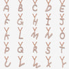 Bobbi alphabet necklace