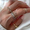 Brenton safety pin ring