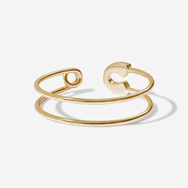 Brenton safety pin ring