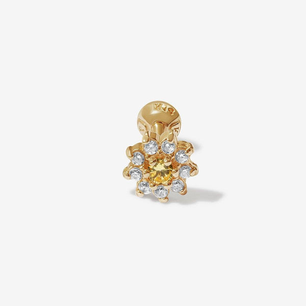 Caspian yellow bloom piercing