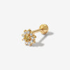 Caspian yellow bloom piercing