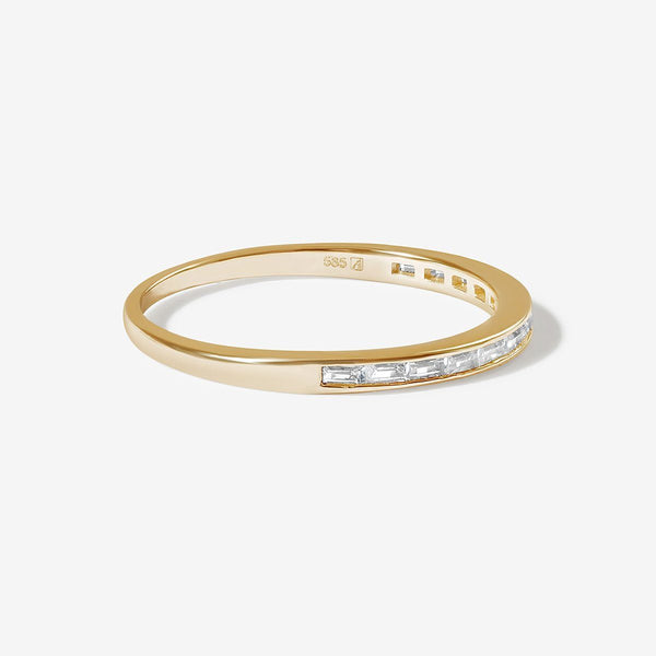 Charlie baguette ring