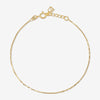 Christian twisted snake chain bracelet