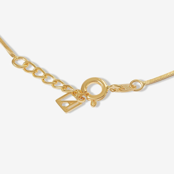Christian twisted snake chain bracelet