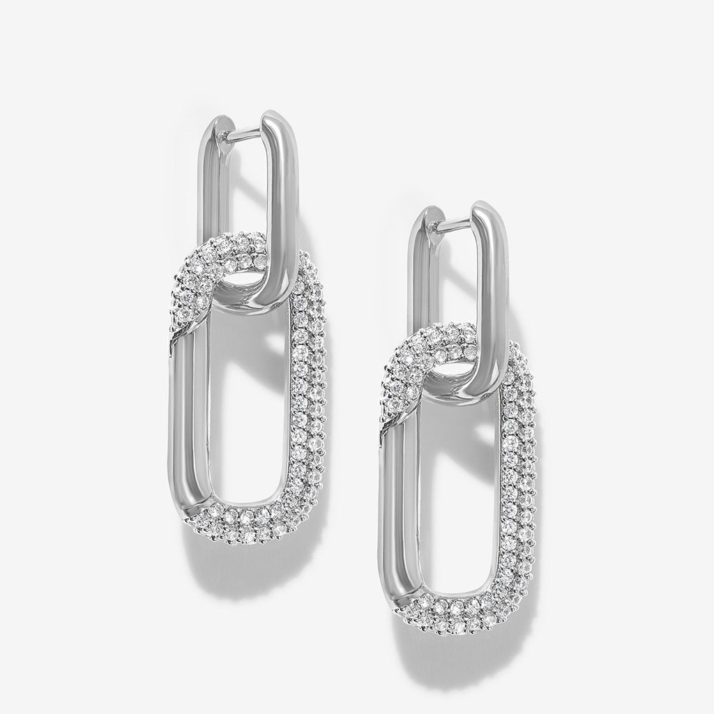 Conor carabiner earrings