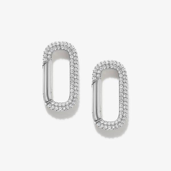 Conor carabiner earrings