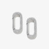 Conor carabiner earrings