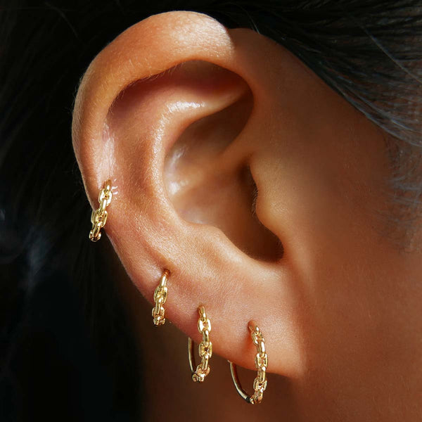 Cramton mini hoop earrings