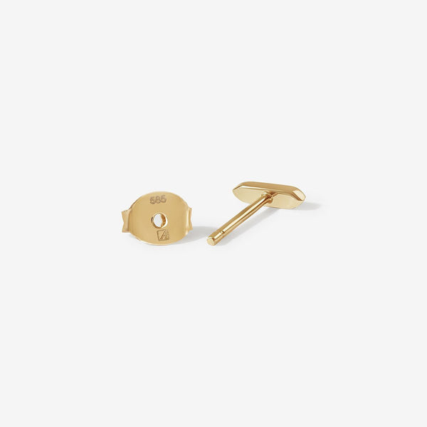 Dale baguette stud earrings