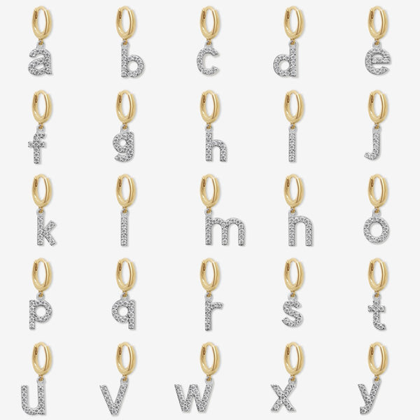 Danny alphabet earring