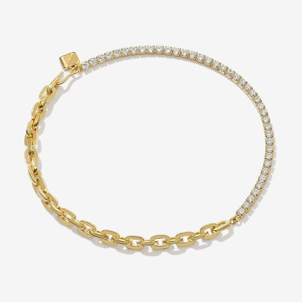 Deveyn crystal anklet