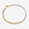 Deveyn crystal anklet