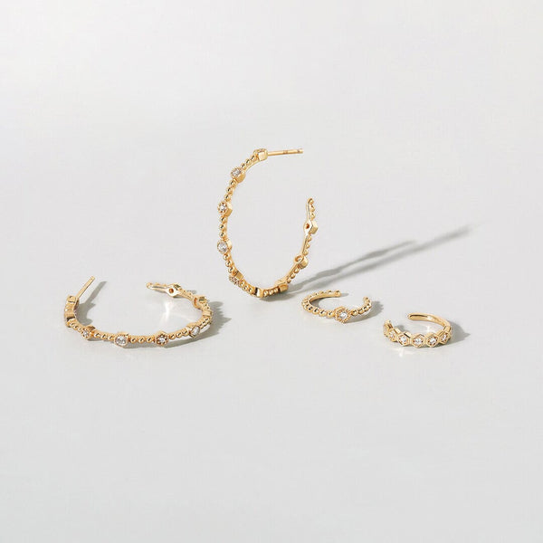 Dixie 2-piece ear stack