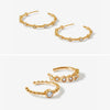 Dixie 2-piece ear stack