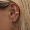 Dixie 2-piece ear stack