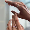 Oburu mint enamel ring