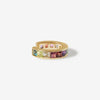 Fennick rainbow single ear cuff