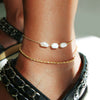 Ferd pearl anklet