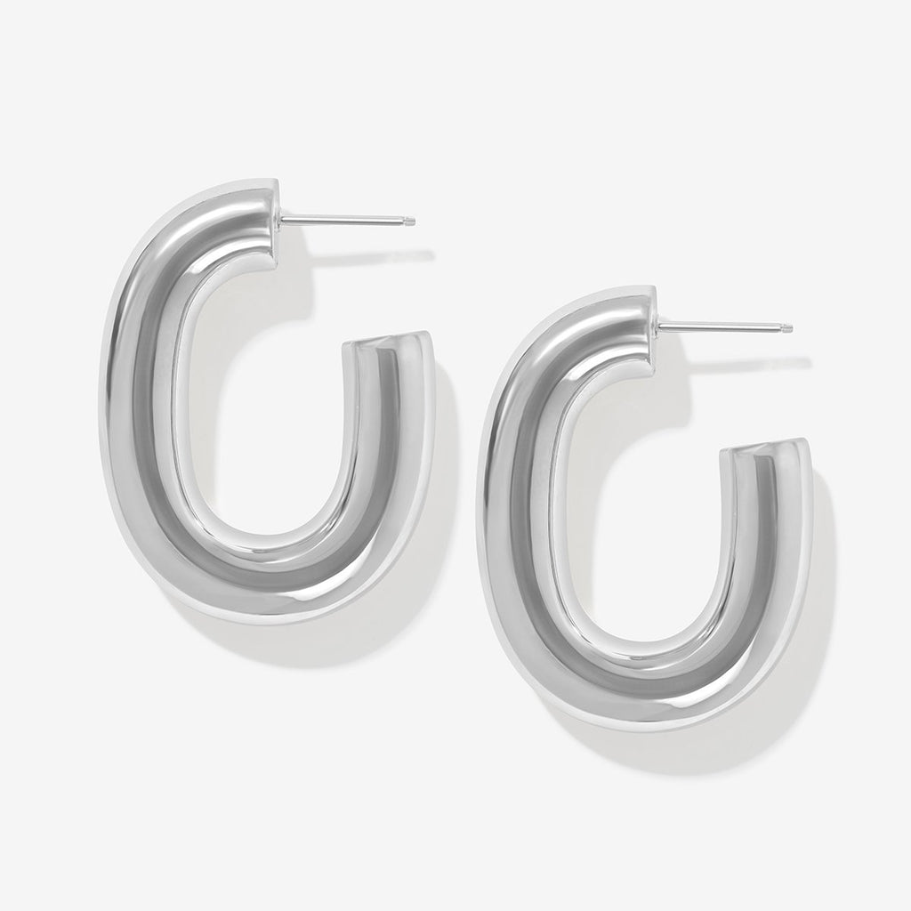 Fidel hoop earrings