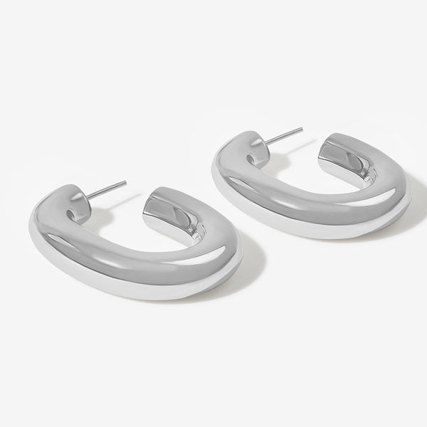 Fidel hoop earrings
