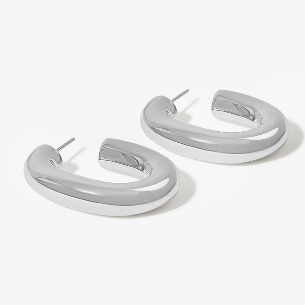 Fidel hoop earrings