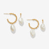 Fortune pearl earrings