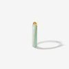 Gedail mint enamel huggie earring