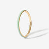 Oburu mint enamel ring