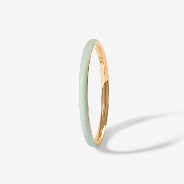 Oburu mint enamel ring