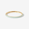 Oburu mint enamel ring