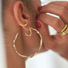 Hacket hoop earrings