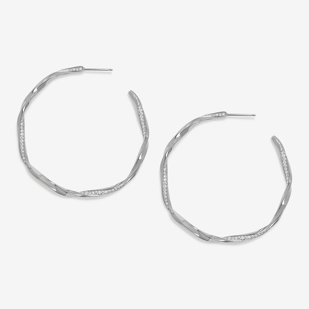 Hacket hoop earrings