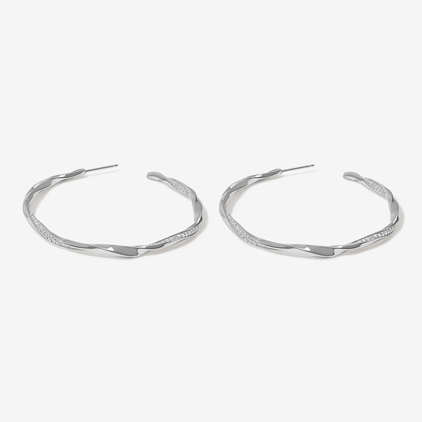 Hacket hoop earrings