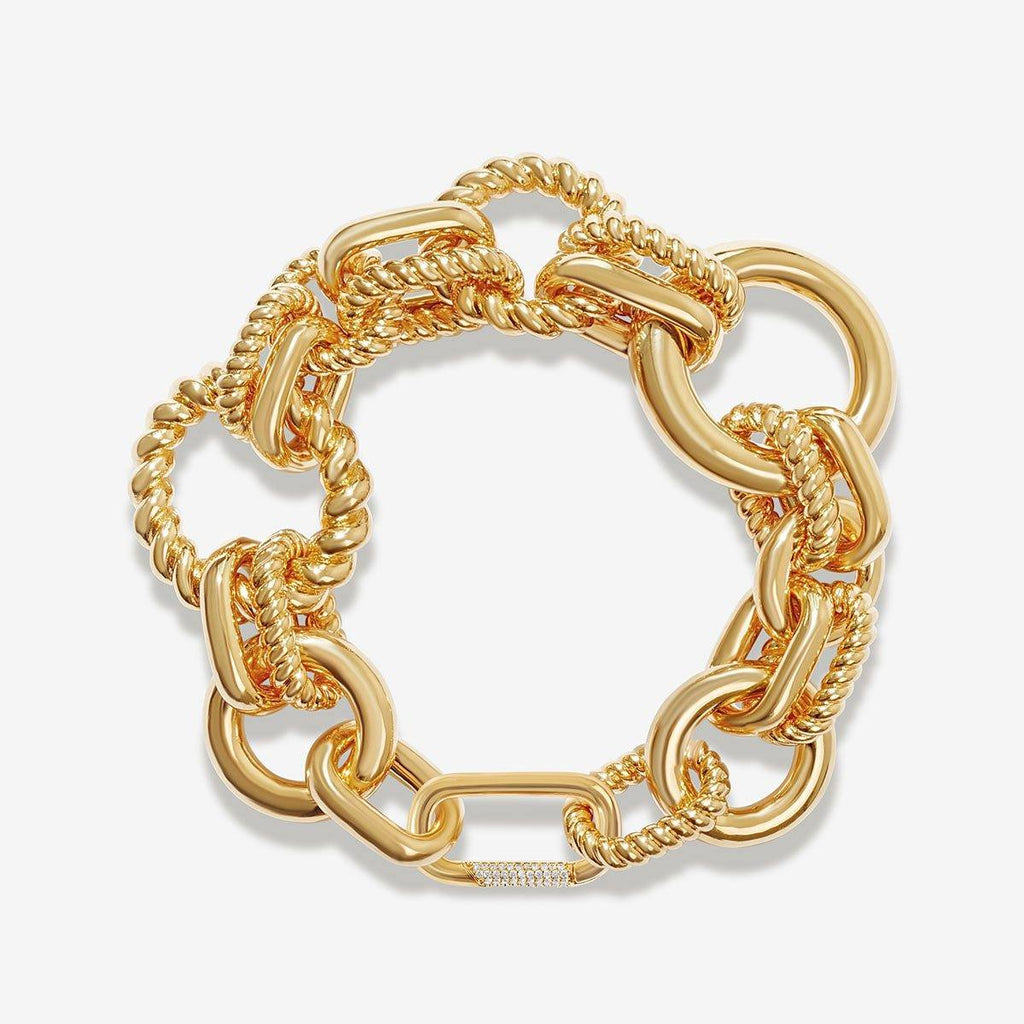 Chunky Signature Chain Link Bracelet